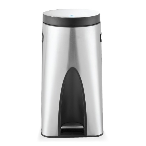 Germ Buster Bin - silver 30 litres